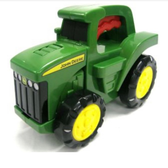 John Deere Roll N Go Green Tractor Vehicle Flashlight Sounds Lights Toy - Picture 7 of 7